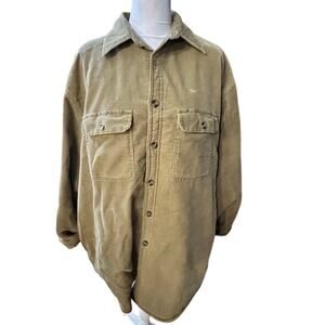 Arrow Blue Jean Co Mens Womens Oversized Corduroy Jacket Fuzzy Warm  Lining Sz L
